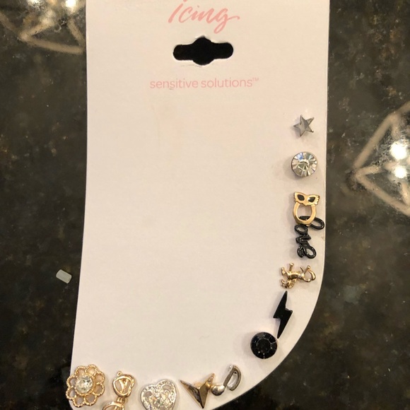 Icing Jewelry - Set of 12 Cartilage Earrings